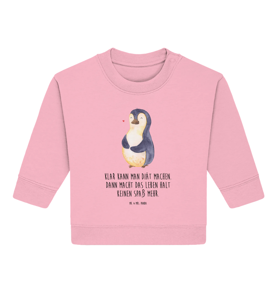 Organic Baby Pullover Pinguin Diät Baby Bullover, Baby Sweatshirt, Pinguin, Pinguine, Diät, Abnehmen, Abspecken, Gewicht, Motivation, Selbstliebe, Körperliebe, Selbstrespekt