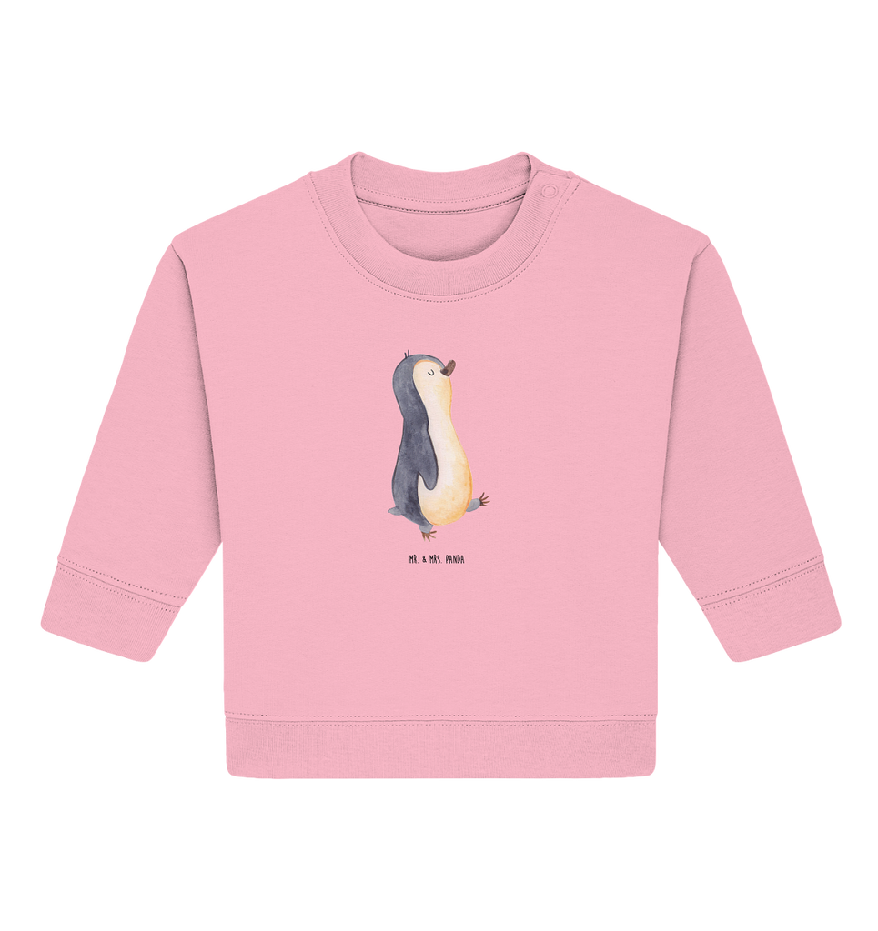 Organic Baby Pullover Pinguin marschieren Baby Bullover, Baby Sweatshirt, Pinguin, Pinguine, Frühaufsteher, Langschläfer, Bruder, Schwester, Familie