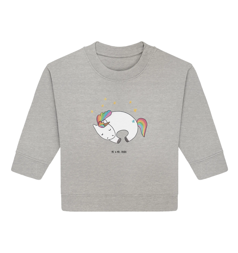 Organic Baby Pullover Einhorn Nacht Baby Bullover, Baby Sweatshirt, Einhorn, Einhörner, Einhorn Deko, Pegasus, Unicorn, Träume, Traum, unicorn, Realität, Menschen, Geschenk, Ruhe, Freundin