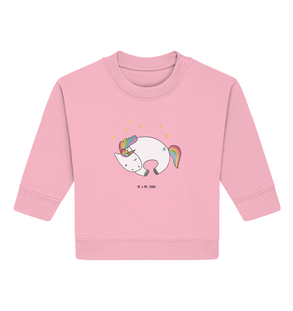 Organic Baby Pullover Einhorn Nacht Baby Bullover, Baby Sweatshirt, Einhorn, Einhörner, Einhorn Deko, Pegasus, Unicorn, Träume, Traum, unicorn, Realität, Menschen, Geschenk, Ruhe, Freundin