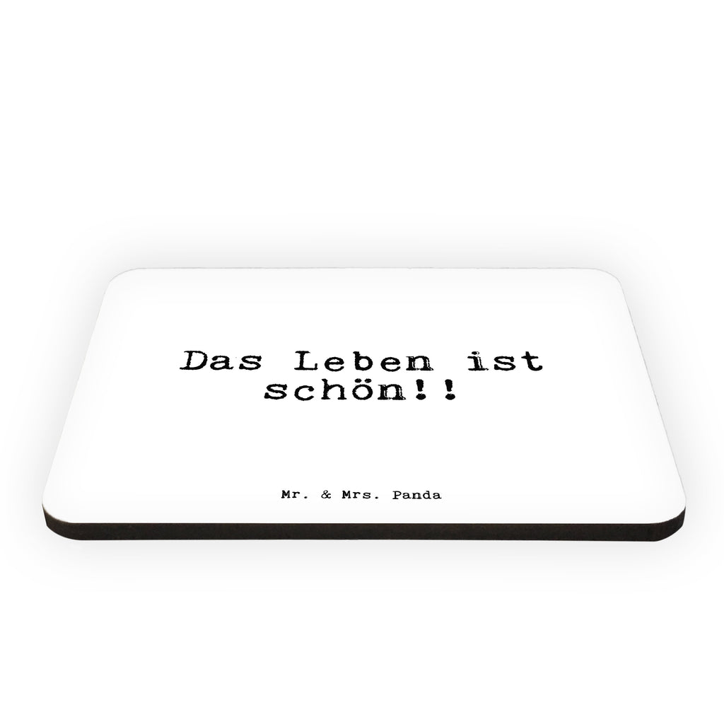 Magnet Sprüche und Zitate Das Leben ist schön!! Kühlschrankmagnet, Pinnwandmagnet, Souvenir Magnet, Motivmagnete, Dekomagnet, Whiteboard Magnet, Notiz Magnet, Kühlschrank Dekoration, Spruch, Sprüche, lustige Sprüche, Weisheiten, Zitate, Spruch Geschenke, Spruch Sprüche Weisheiten Zitate Lustig Weisheit Worte