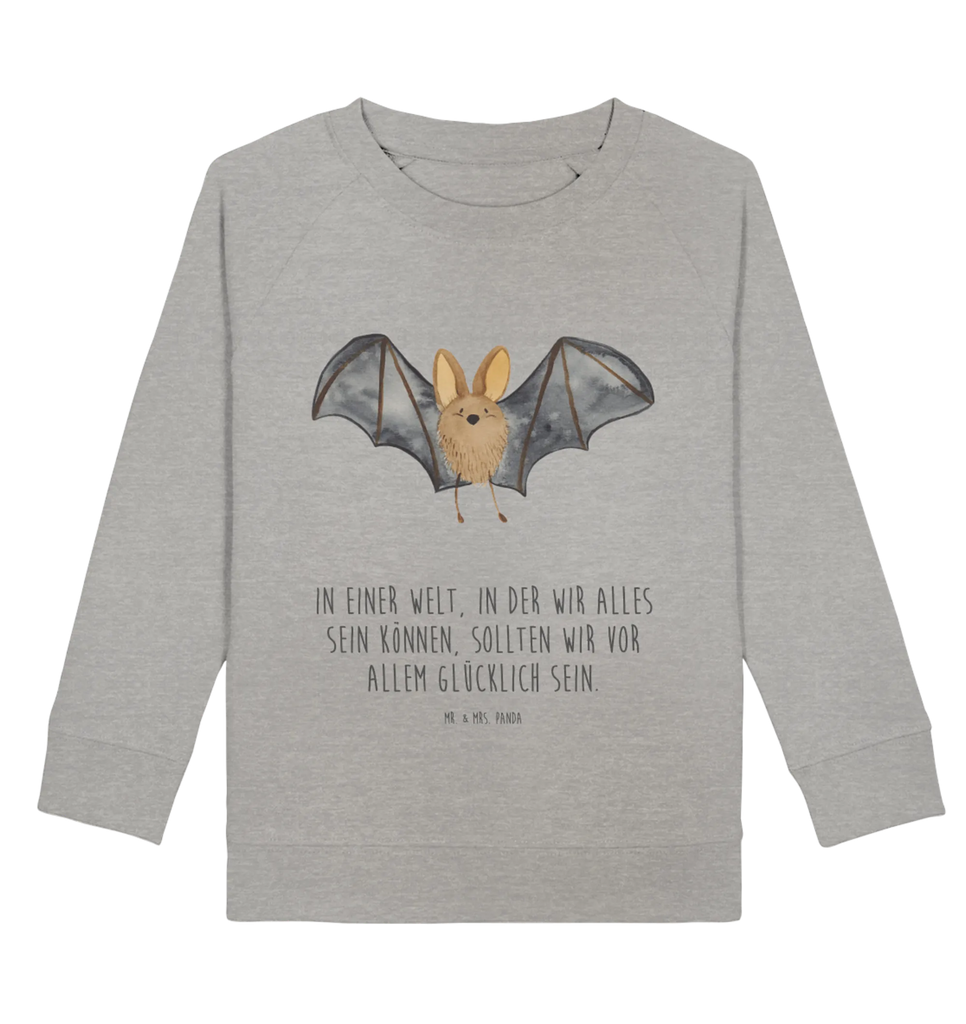 Organic Kinder Pullover Fledermaus Flügel Kinder Pullover, Kinder Sweatshirt, Jungen, Mädchen, Tiermotive, Gute Laune, lustige Sprüche, Tiere