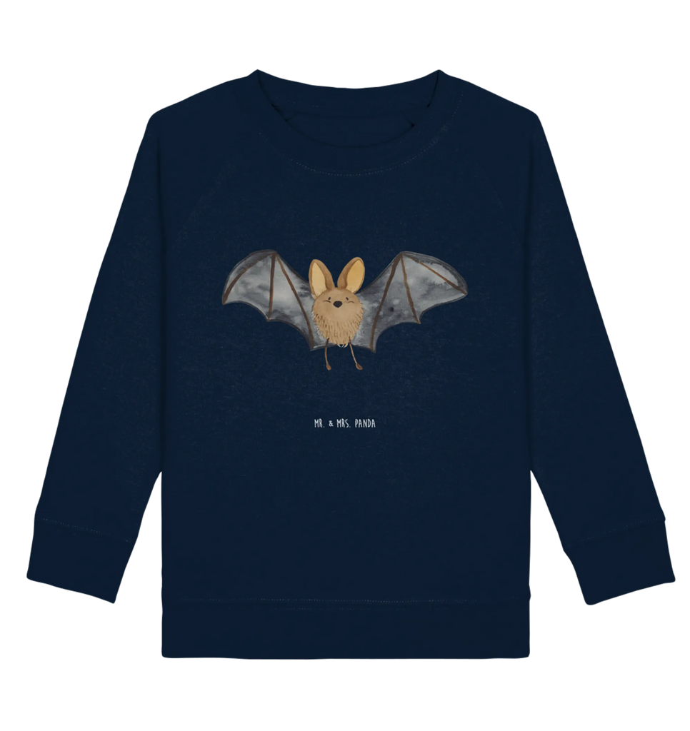 Organic Kinder Pullover Fledermaus Flügel Kinder Pullover, Kinder Sweatshirt, Jungen, Mädchen, Tiermotive, Gute Laune, lustige Sprüche, Tiere