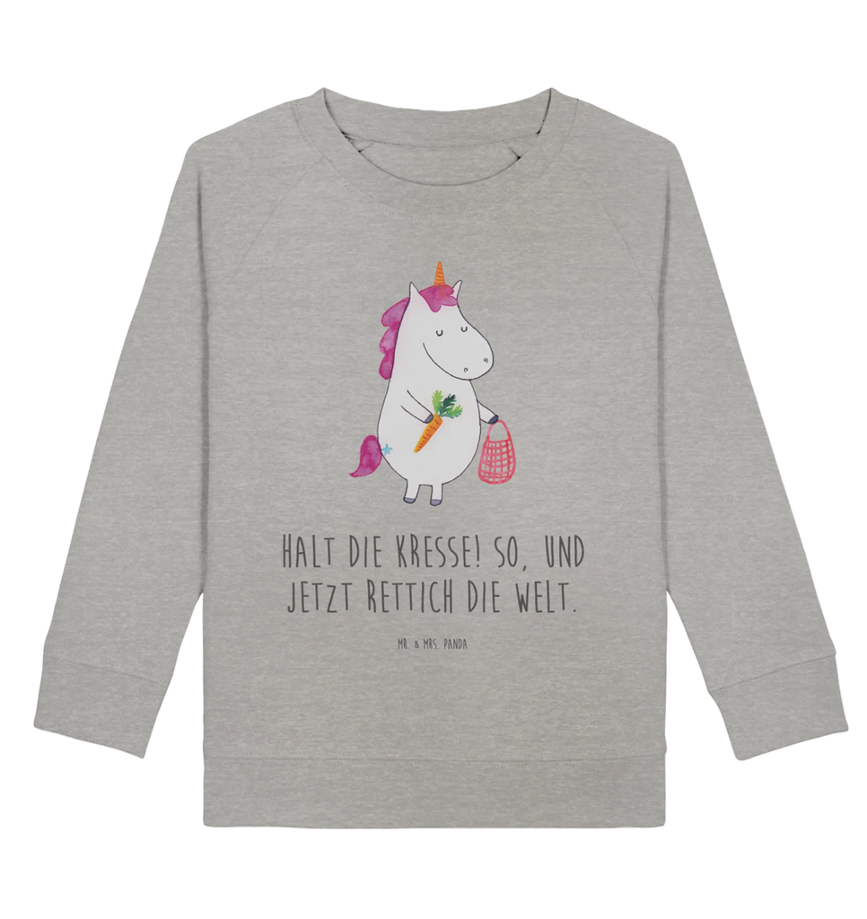 Organic Kinder Pullover Einhorn Gemüse Kinder Pullover, Kinder Sweatshirt, Jungen, Mädchen, Einhorn, Einhörner, Einhorn Deko, Unicorn, Biomarkt, Gemüse, Wochenmarkt