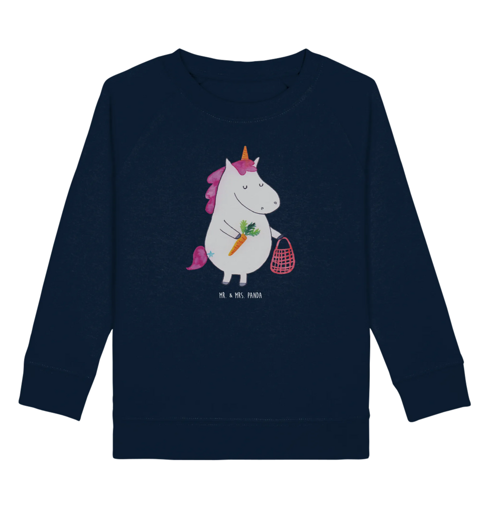 Organic Kinder Pullover Einhorn Gemüse Kinder Pullover, Kinder Sweatshirt, Jungen, Mädchen, Einhorn, Einhörner, Einhorn Deko, Unicorn, Biomarkt, Gemüse, Wochenmarkt