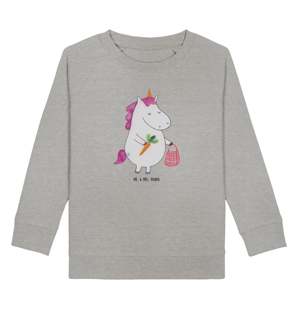 Organic Kinder Pullover Einhorn Gemüse Kinder Pullover, Kinder Sweatshirt, Jungen, Mädchen, Einhorn, Einhörner, Einhorn Deko, Unicorn, Biomarkt, Gemüse, Wochenmarkt