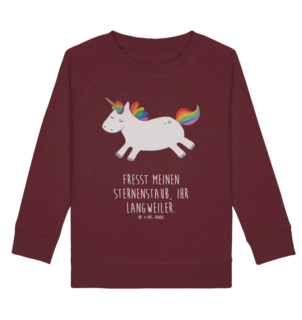 Organic Kinder Pullover Einhorn Happy Kinder Pullover, Kinder Sweatshirt, Jungen, Mädchen, Einhorn, Einhörner, Einhorn Deko, Unicorn, glücklich, fröhlich, Spaß, Freude, Lebensfreude, witzig, spannend, Lächeln, Lachen