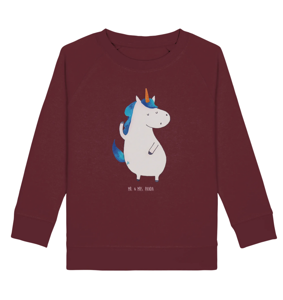 Organic Kinder Pullover Einhorn Mann Kinder Pullover, Kinder Sweatshirt, Jungen, Mädchen, Einhorn, Einhörner, Einhorn Deko, Pegasus, Unicorn, cool, Mann, Freundin, Familie, bester Freund, BFF, Party, hübsch, beste