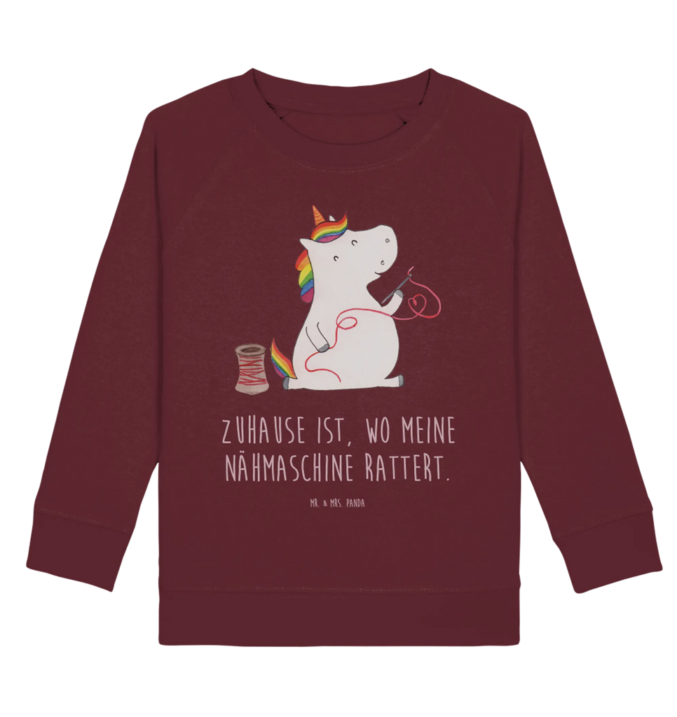 Organic Kinder Pullover Einhorn Näherin Kinder Pullover, Kinder Sweatshirt, Jungen, Mädchen, Einhorn, Einhörner, Einhorn Deko, Unicorn, Näherin, nähen, Freundin, Häkeln, Stricken, basteln, Nähzimmer