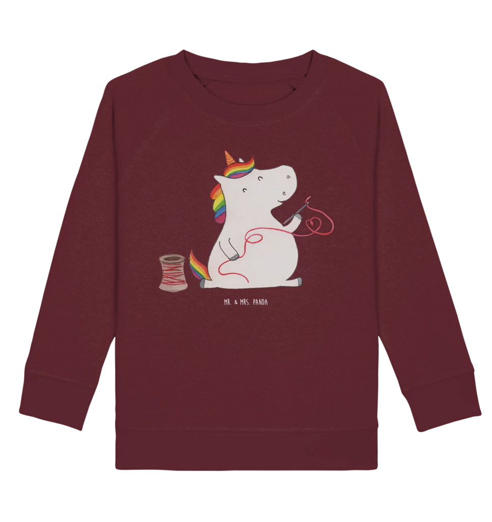 Organic Kinder Pullover Einhorn Näherin Kinder Pullover, Kinder Sweatshirt, Jungen, Mädchen, Einhorn, Einhörner, Einhorn Deko, Unicorn, Näherin, nähen, Freundin, Häkeln, Stricken, basteln, Nähzimmer