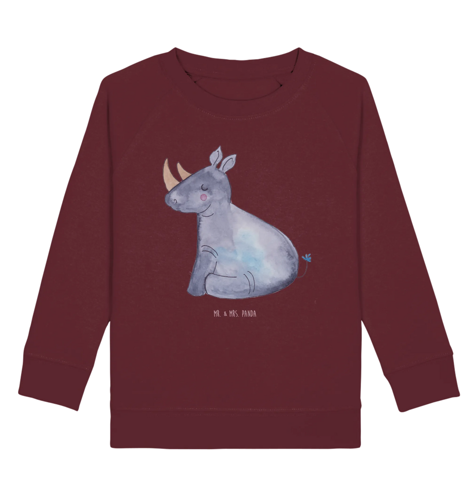 Organic Kinder Pullover Einhorn Nashorn Kinder Pullover, Kinder Sweatshirt, Jungen, Mädchen, Einhorn, Einhörner, Einhorn Deko, Pegasus, Unicorn, Regenbogen, witzig, lustig, Zoo, Glitzer, Einhornpower, Erwachsenwerden, Nashorn, Nashörner