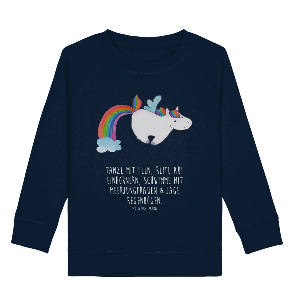 Organic Kinder Pullover Einhorn Pegasus Kinder Pullover, Kinder Sweatshirt, Jungen, Mädchen, Einhorn, Einhörner, Einhorn Deko, Pegasus, Unicorn, Regenbogen, Spielen, Realität, Glitzer, Erwachsenwerden