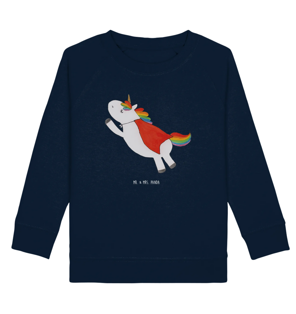 Organic Kinder Pullover Einhorn Super Kinder Pullover, Kinder Sweatshirt, Jungen, Mädchen, Einhorn, Einhörner, Einhorn Deko, Pegasus, Unicorn, Traummann, Superheld, Held, Freundin, Geschenk, Girl