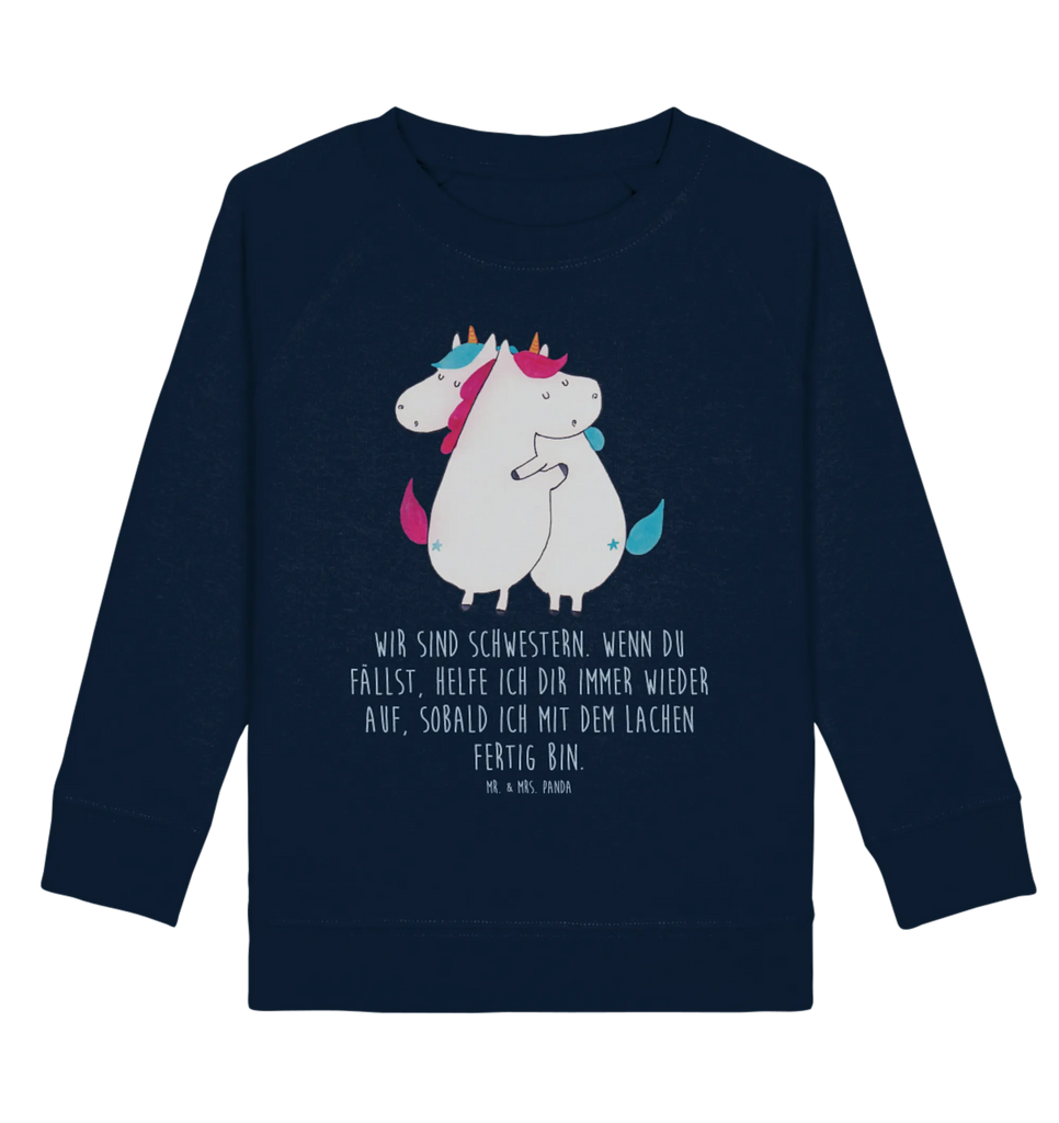 Organic Kinder Pullover Einhörner Umarmen Kinder Pullover, Kinder Sweatshirt, Jungen, Mädchen, Einhorn, Einhörner, Einhorn Deko, Pegasus, Unicorn, Freundinnen, Freundin, BFF, Schwester, Schwestern, Familie, Geschwister, Sister, Liebe