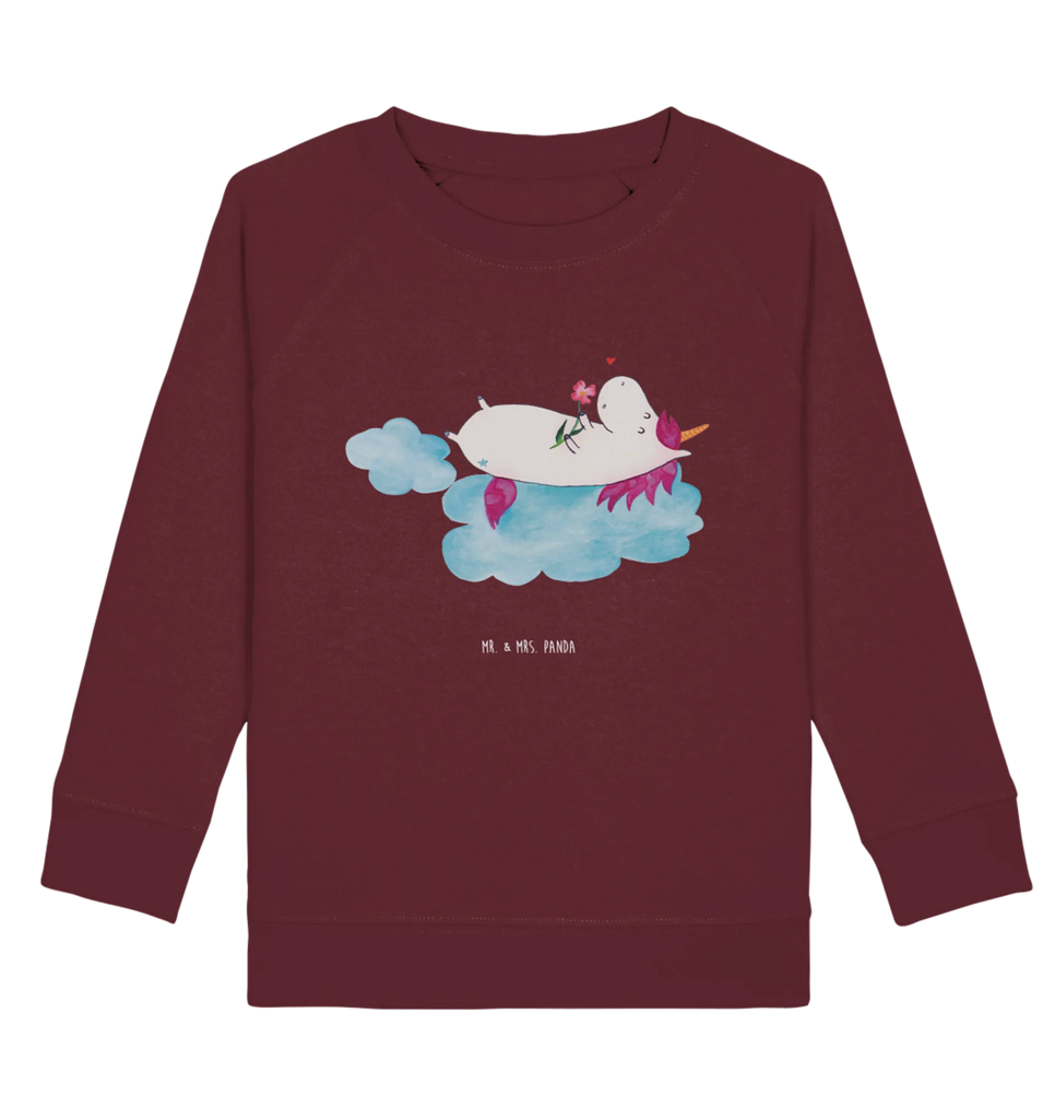 Organic Kinder Pullover Einhorn verliebt auf Wolke Kinder Pullover, Kinder Sweatshirt, Jungen, Mädchen, Einhorn, Einhörner, Einhorn Deko, Unicorn, verliebt, Liebe, Liebesbeweis, Freundin, Wolke