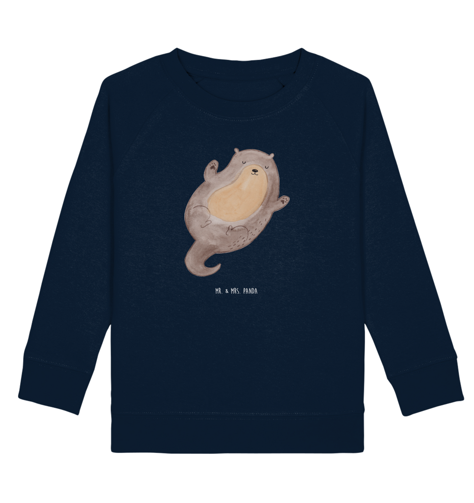 Organic Kinder Pullover Otter Umarmen Kinder Pullover, Kinder Sweatshirt, Jungen, Mädchen, Otter, Fischotter, Seeotter, Otter Seeotter See Otter