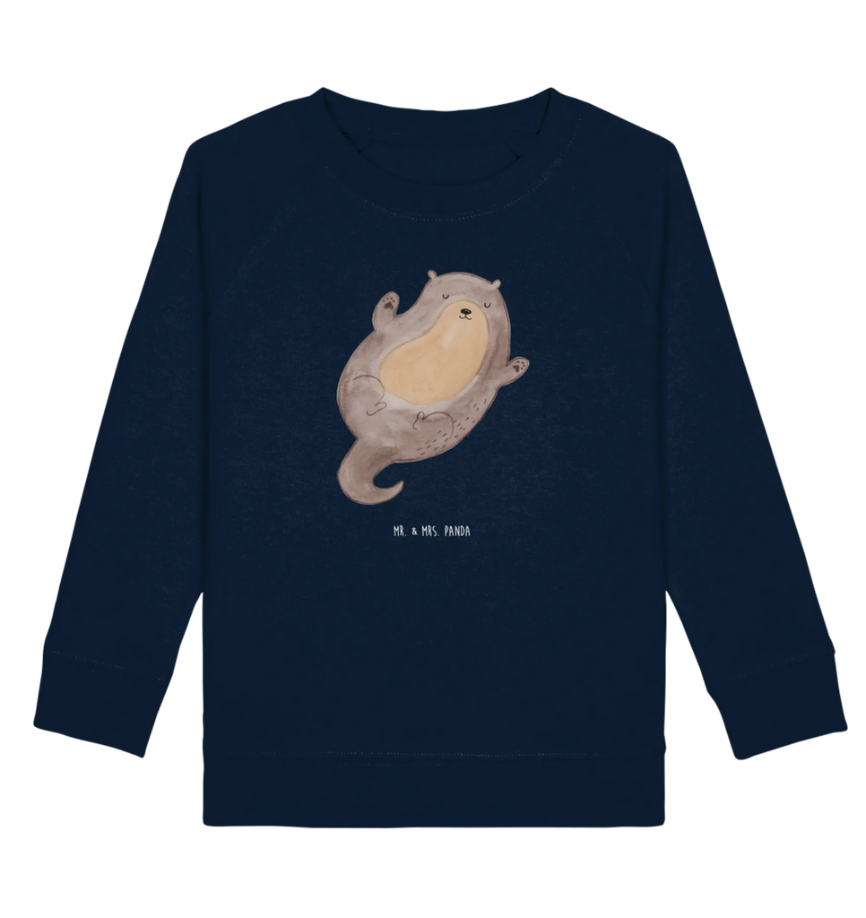 Organic Kinder Pullover Otter Umarmen Kinder Pullover, Kinder Sweatshirt, Jungen, Mädchen, Otter, Fischotter, Seeotter, Otter Seeotter See Otter