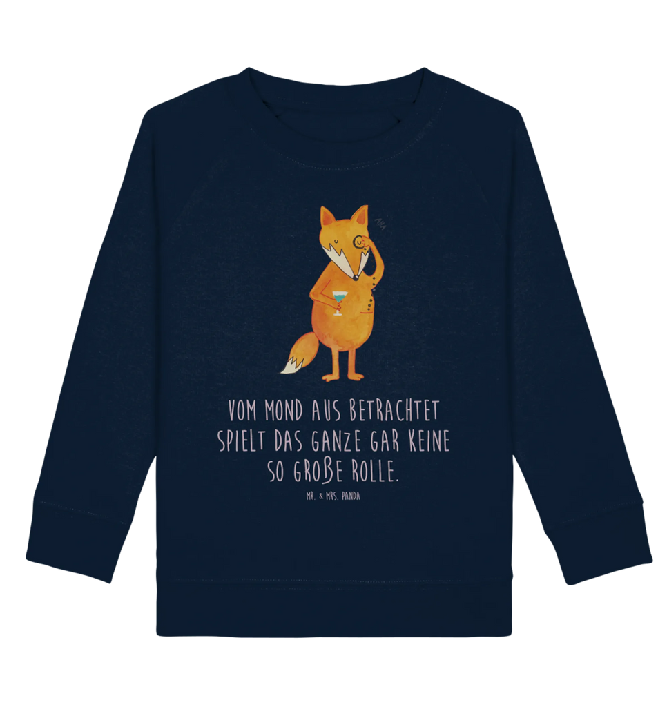 Organic Kinder Pullover Fuchs Lord Kinder Pullover, Kinder Sweatshirt, Jungen, Mädchen, Fuchs, Füchse, tröstende Worte, Spruch lustig, Liebeskummer Geschenk, Motivation Spruch, Problemlösung