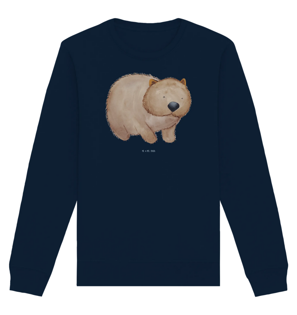 Organic Pullover Wombat Pullover, Pullover Männer, Pullover Frauen, Sweatshirt, Sweatshirt Männer, Sweatshirt Frauen, Unisex, Tiermotive, Gute Laune, lustige Sprüche, Tiere, Wombat, Das Leben ist schön, Motivation, Spruch, Australien