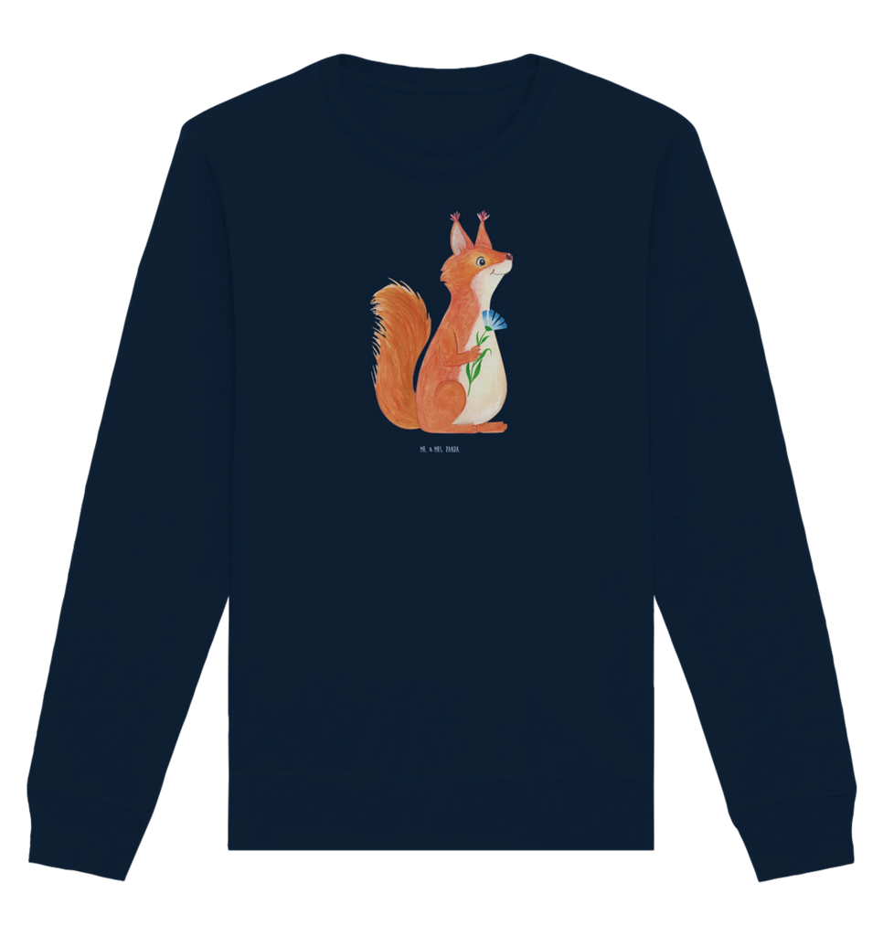 Organic Pullover Eichhörnchen Blume Pullover, Pullover Männer, Pullover Frauen, Sweatshirt, Sweatshirt Männer, Sweatshirt Frauen, Unisex, Tiermotive, Gute Laune, lustige Sprüche, Tiere, Eichhörnchen, Eichhorn, Spruch positiv, Lachen, Spaß, Motivation Sprüche, Motivation Bilder, glücklich Spruch, Spruch Deko