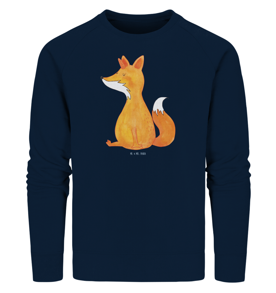 Organic Pullover Einhorn Wunsch Pullover, Pullover Männer, Pullover Frauen, Sweatshirt, Sweatshirt Männer, Sweatshirt Frauen, Unisex, Einhorn, Einhörner, Einhorn Deko, Pegasus, Unicorn, Fuchs, Unicorns, Fuchshörnchen, Fuchshorn, Foxycorn, Füchse