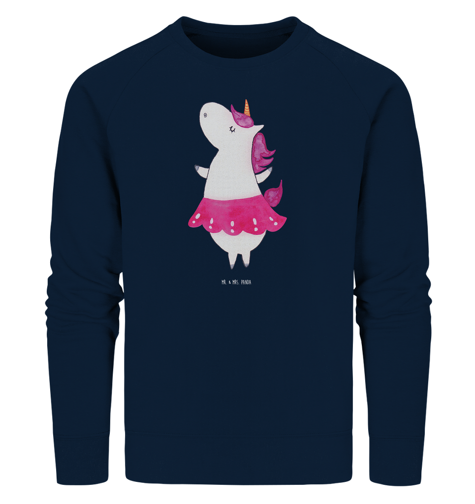 Organic Pullover Einhorn Ballerina Pullover, Pullover Männer, Pullover Frauen, Sweatshirt, Sweatshirt Männer, Sweatshirt Frauen, Unisex, Einhorn, Einhörner, Einhorn Deko, Pegasus, Unicorn, Tanzen, Ballerina, Party, Wohnung, Spaß, Feiern, Geburtstag, Tänzerin, Lebenslust, Lebensfreude