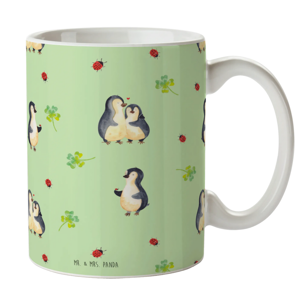 Tasse Pinguin Marienkäfer Muster Tasse, Kaffeetasse, Teetasse, Becher, Kaffeebecher, Teebecher, Keramiktasse, Porzellantasse, Büro Tasse, Geschenk Tasse, Tasse Sprüche, Tasse Motive, Kaffeetassen, Tasse bedrucken, Designer Tasse, Cappuccino Tassen, Schöne Teetassen, Pinguin, Pinguine, Marienkäfer, Liebe, Wunder, Glück, Freude, Lebensfreude