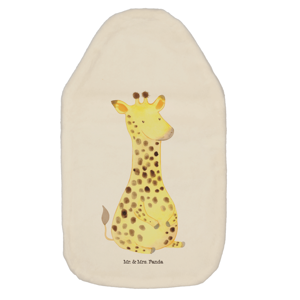 Wärmflasche Giraffe Zufrieden Wärmekissen, Kinderwärmflasche, Körnerkissen, Wärmflaschenbezug, Wärmflasche mit Bezug, Wärmflasche, Bettflasche, Kleine Wärmflasche, Afrika, Wildtiere, Giraffe, Zufrieden, Glück, Abenteuer