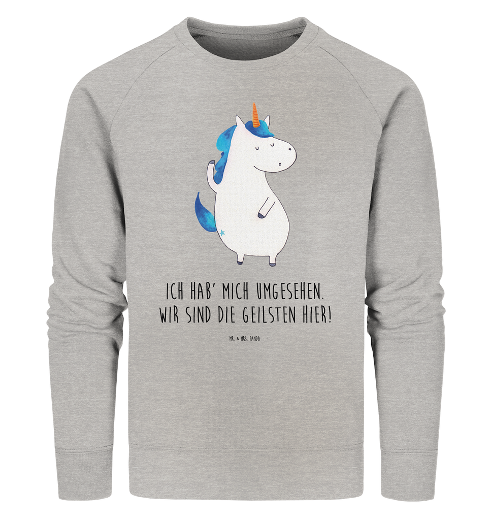 Organic Pullover Einhorn Mann Pullover, Pullover Männer, Pullover Frauen, Sweatshirt, Sweatshirt Männer, Sweatshirt Frauen, Unisex, Einhorn, Einhörner, Einhorn Deko, Pegasus, Unicorn, cool, Mann, Freundin, Familie, bester Freund, BFF, Party, hübsch, beste