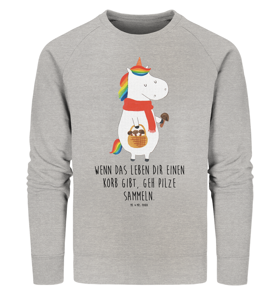 Organic Pullover Einhorn Pilz Pullover, Pullover Männer, Pullover Frauen, Sweatshirt, Sweatshirt Männer, Sweatshirt Frauen, Unisex, Einhorn, Einhörner, Einhorn Deko, Pegasus, Unicorn, Pilze, Pilzsammler, Motivation, Spruch, Liebeskummer