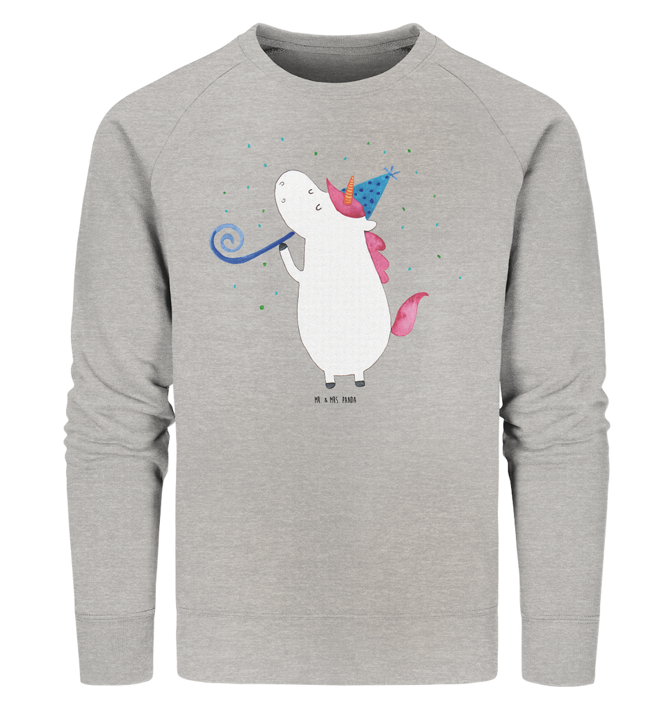 Organic Pullover Einhorn Party Pullover, Pullover Männer, Pullover Frauen, Sweatshirt, Sweatshirt Männer, Sweatshirt Frauen, Unisex, Einhorn, Einhörner, Einhorn Deko, Pegasus, Unicorn, Glitzer, Konfetti, Party, Geburtstag, Feier, Fest, Alkohol, Disco, Club