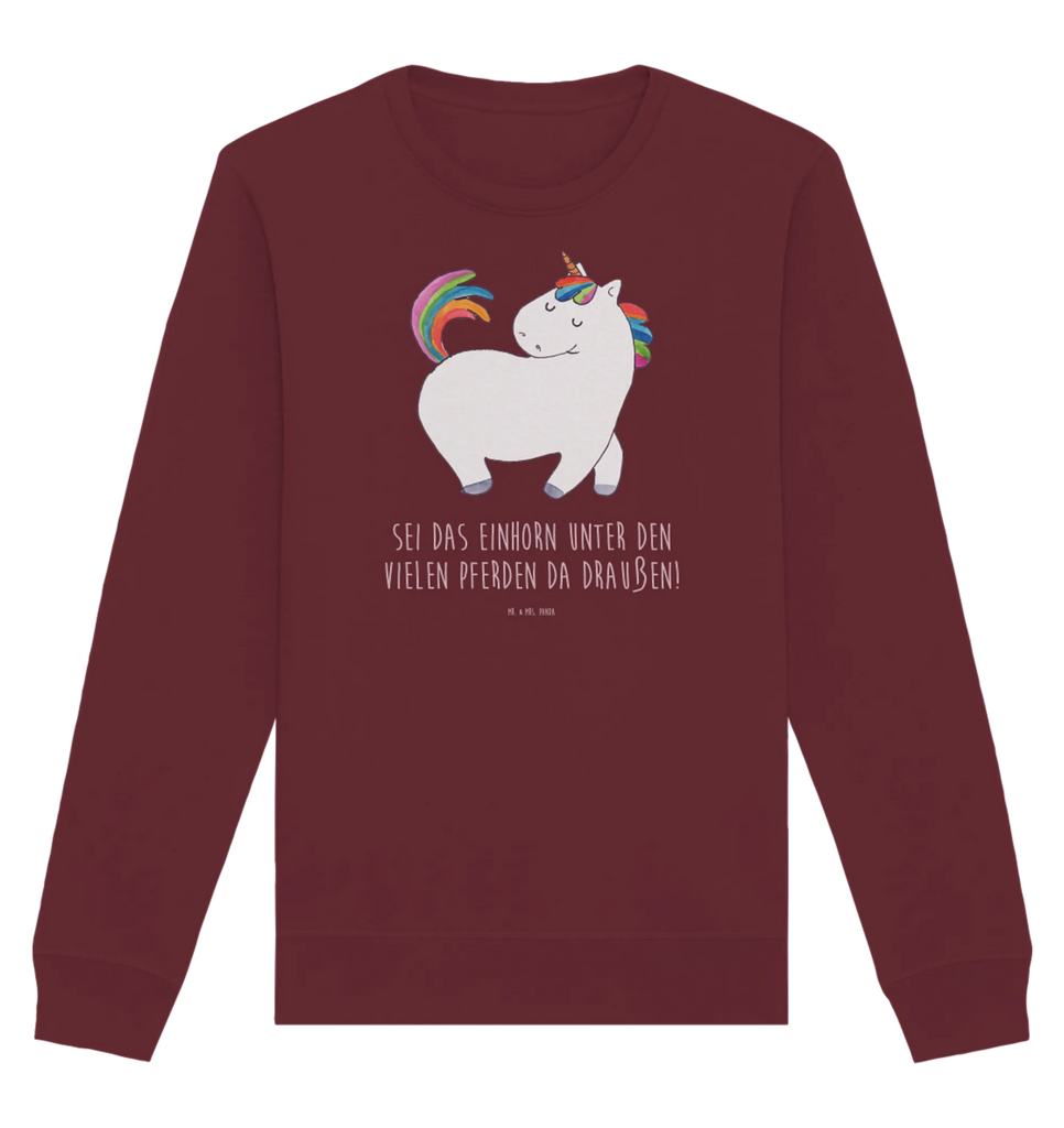 Organic Pullover Einhorn Stolzieren Pullover, Pullover Männer, Pullover Frauen, Sweatshirt, Sweatshirt Männer, Sweatshirt Frauen, Unisex, Einhorn, Einhörner, Einhorn Deko, Pegasus, Unicorn, stolz, anders, bunt, Pferd, Reiter, Reiten, Freundin, Geschenk