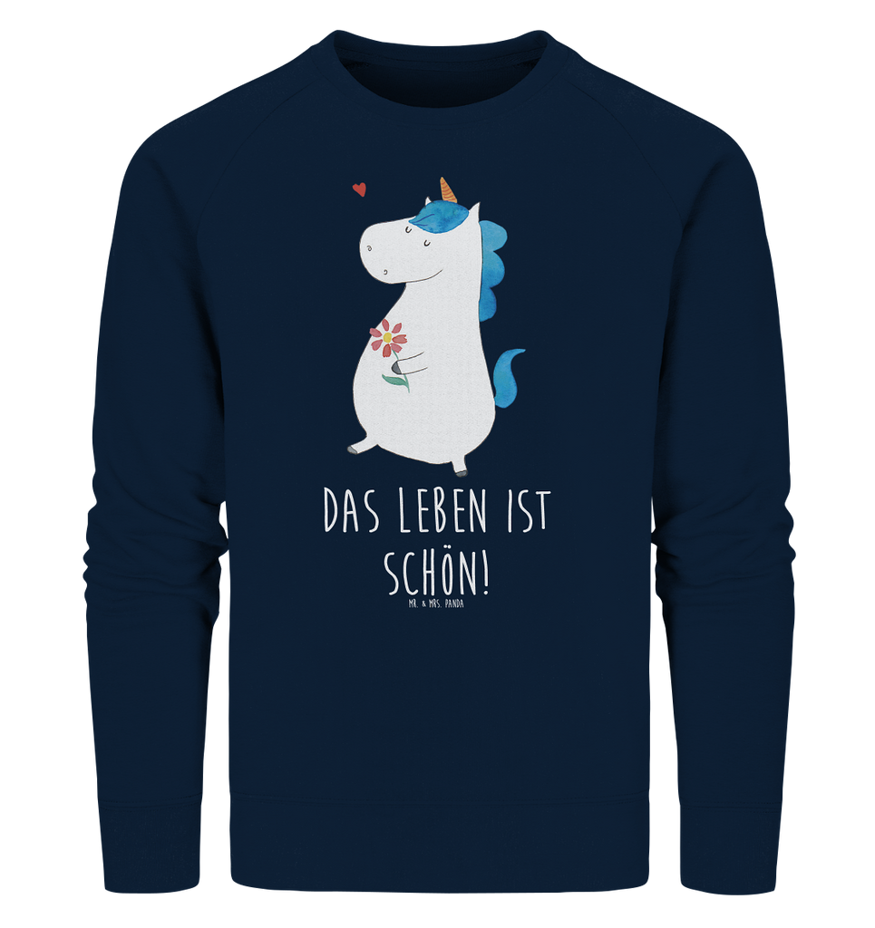 Organic Pullover Einhorn Spaziergang Pullover, Pullover Männer, Pullover Frauen, Sweatshirt, Sweatshirt Männer, Sweatshirt Frauen, Unisex, Einhorn, Einhörner, Einhorn Deko, Pegasus, Unicorn, Glitzer, Blumen, Spaziergang, Motivation, Gute Laune, Freude, Freundin, Mutter, Schwester