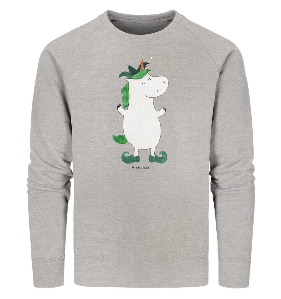 Organic Pullover Einhorn Joker Pullover, Pullover Männer, Pullover Frauen, Sweatshirt, Sweatshirt Männer, Sweatshirt Frauen, Unisex, Einhorn, Einhörner, Einhorn Deko, Pegasus, Unicorn, Hofnarr, Kasper, Gaukler, Mittelalter