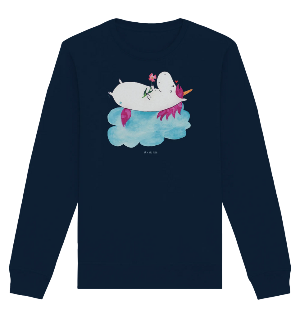 Organic Pullover Einhorn Verliebt Pullover, Pullover Männer, Pullover Frauen, Sweatshirt, Sweatshirt Männer, Sweatshirt Frauen, Unisex, Einhorn, Einhörner, Einhorn Deko, Pegasus, Unicorn, verliebt, Liebe, Liebesbeweis, Freundin, Wolke