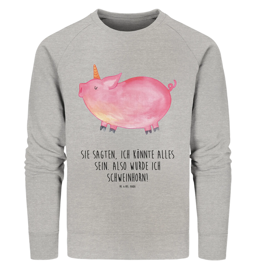 Organic Pullover Einhorn Schwein Pullover, Pullover Männer, Pullover Frauen, Sweatshirt, Sweatshirt Männer, Sweatshirt Frauen, Unisex, Einhorn, Einhörner, Einhorn Deko, Pegasus, Unicorn, Party, Spaß, Schwein, Schweinhorn, Bauer, witzig. lustig, Spruch, geschenk, Pig, Piggy, funny, english, englisch