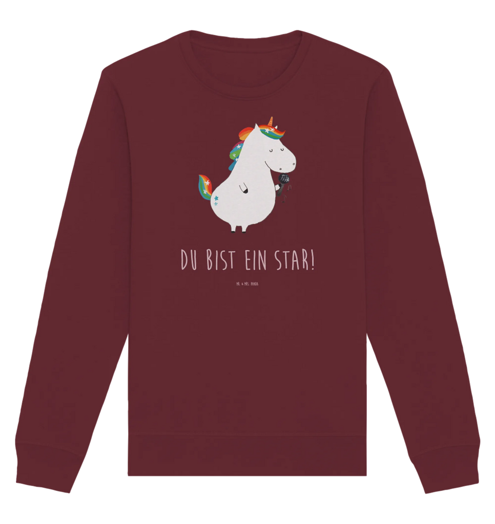 Organic Pullover Einhorn Sänger Pullover, Pullover Männer, Pullover Frauen, Sweatshirt, Sweatshirt Männer, Sweatshirt Frauen, Unisex, Einhorn, Einhörner, Einhorn Deko, Pegasus, Unicorn, Glitzer, Konfetti, Party, Geburtstag, Feier, Fest, Disco, Sängerin, Sänger, Freundin