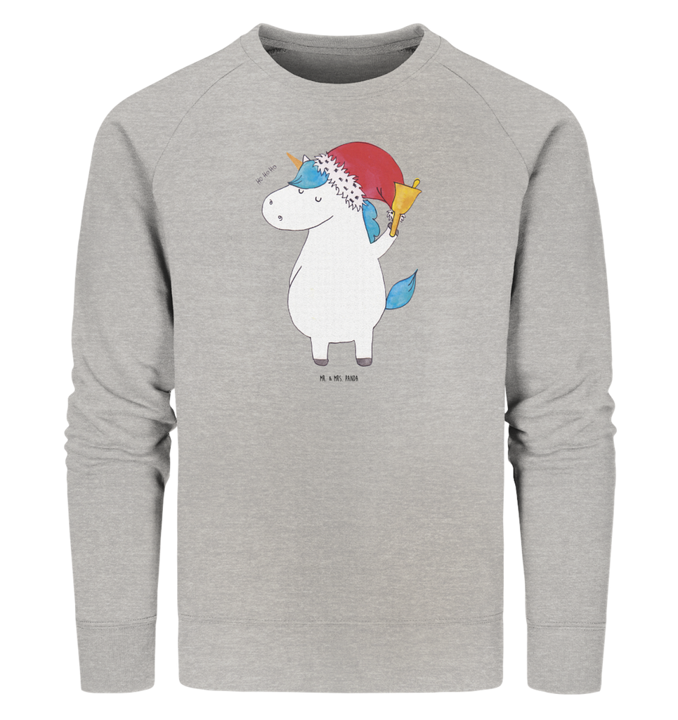 Organic Pullover Einhorn Weihnachtsmann Pullover, Pullover Männer, Pullover Frauen, Sweatshirt, Sweatshirt Männer, Sweatshirt Frauen, Unisex, Einhorn, Einhörner, Einhorn Deko, Pegasus, Unicorn, Gin, Schokolade, Schoki, Weihnachten, Weihnachtsmann, Nikolaus, Wunschzettel, Wunschliste, Feenstaub