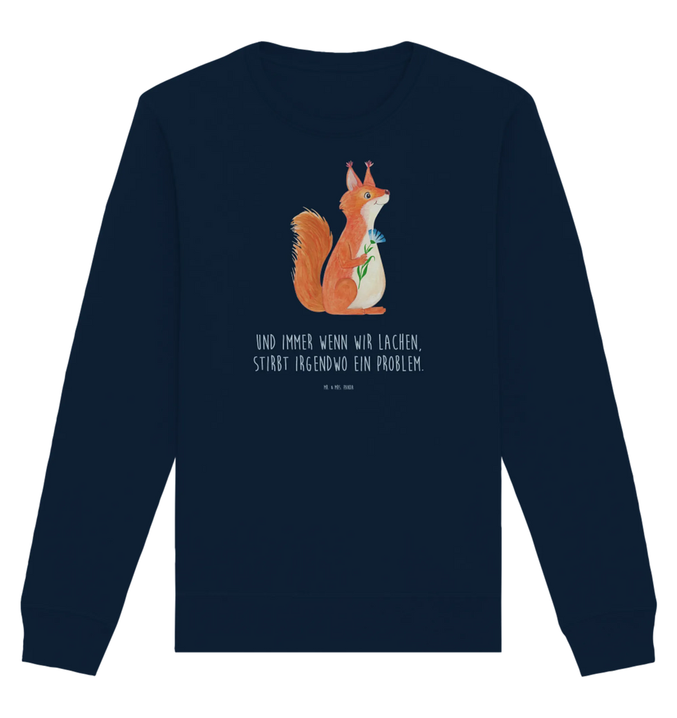 Organic Pullover Eichhörnchen Blume Pullover, Pullover Männer, Pullover Frauen, Sweatshirt, Sweatshirt Männer, Sweatshirt Frauen, Unisex, Tiermotive, Gute Laune, lustige Sprüche, Tiere, Eichhörnchen, Eichhorn, Spruch positiv, Lachen, Spaß, Motivation Sprüche, Motivation Bilder, glücklich Spruch, Spruch Deko