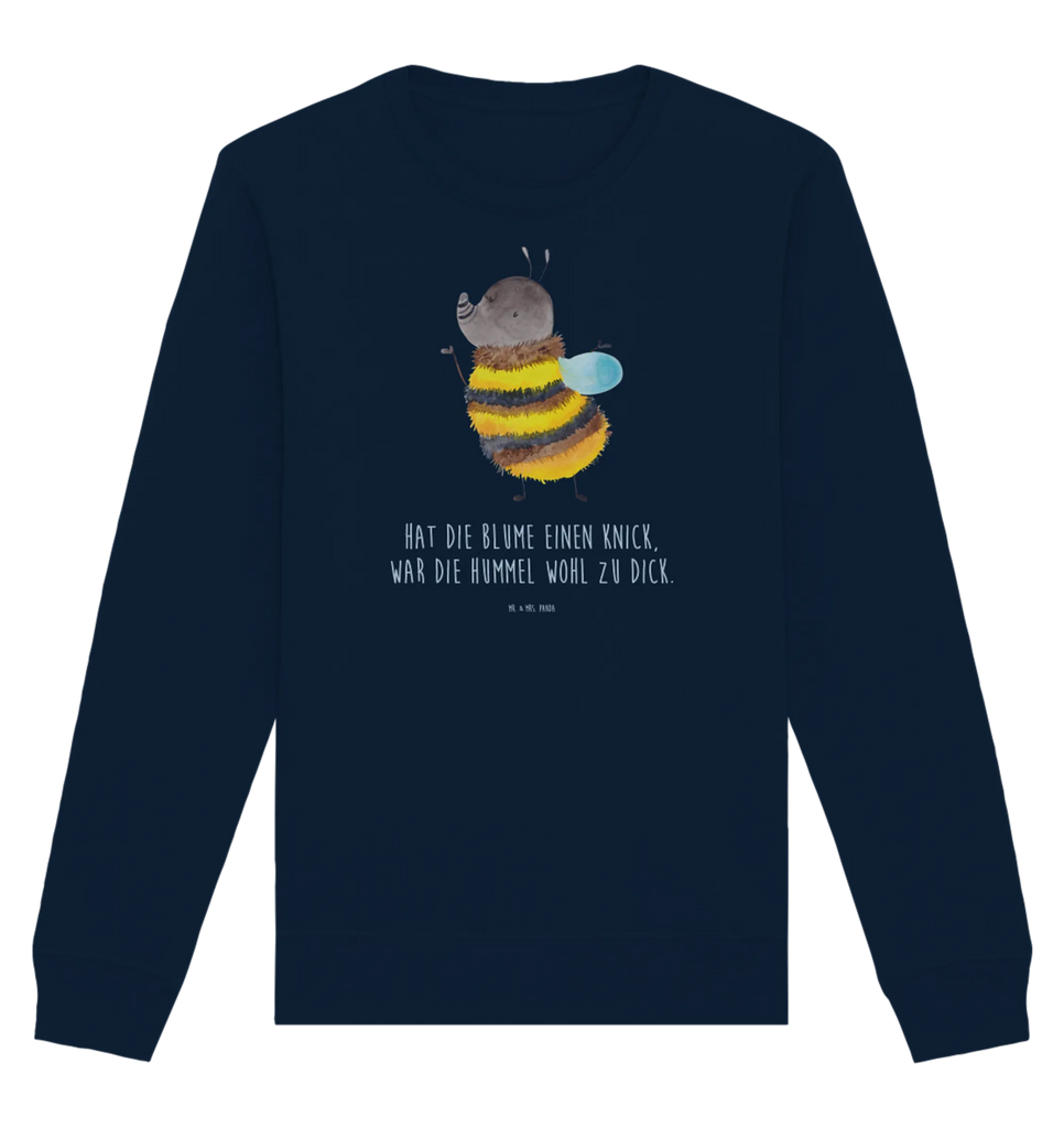 Organic Pullover Hummel flauschig Pullover, Pullover Männer, Pullover Frauen, Sweatshirt, Sweatshirt Männer, Sweatshirt Frauen, Unisex, Tiermotive, Gute Laune, lustige Sprüche, Tiere, Hummel, Flauschig, Biene, Blume, Natur