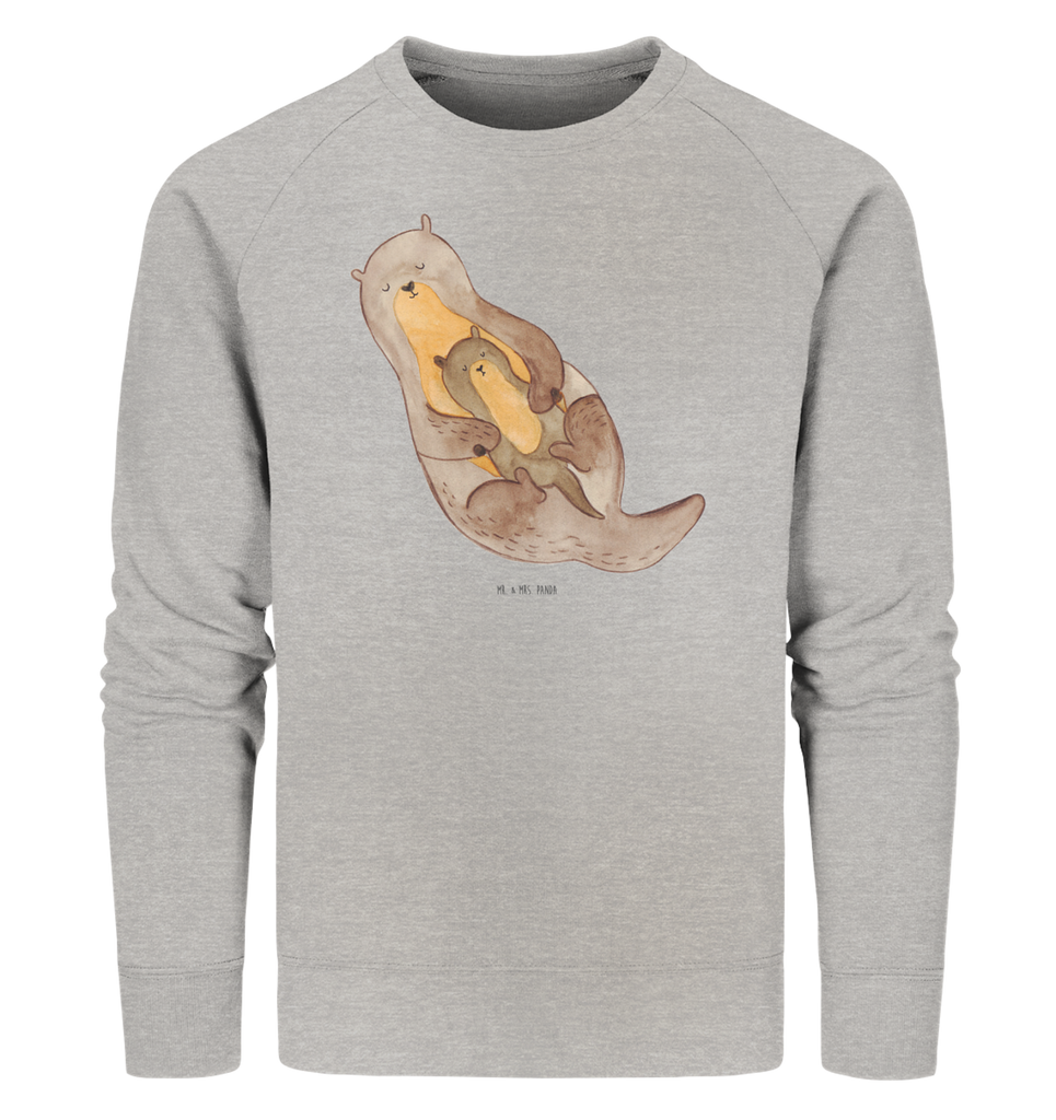 Organic Pullover Otter Kind Pullover, Pullover Männer, Pullover Frauen, Sweatshirt, Sweatshirt Männer, Sweatshirt Frauen, Unisex, Otter, Fischotter, Seeotter, Otter Seeotter See Otter