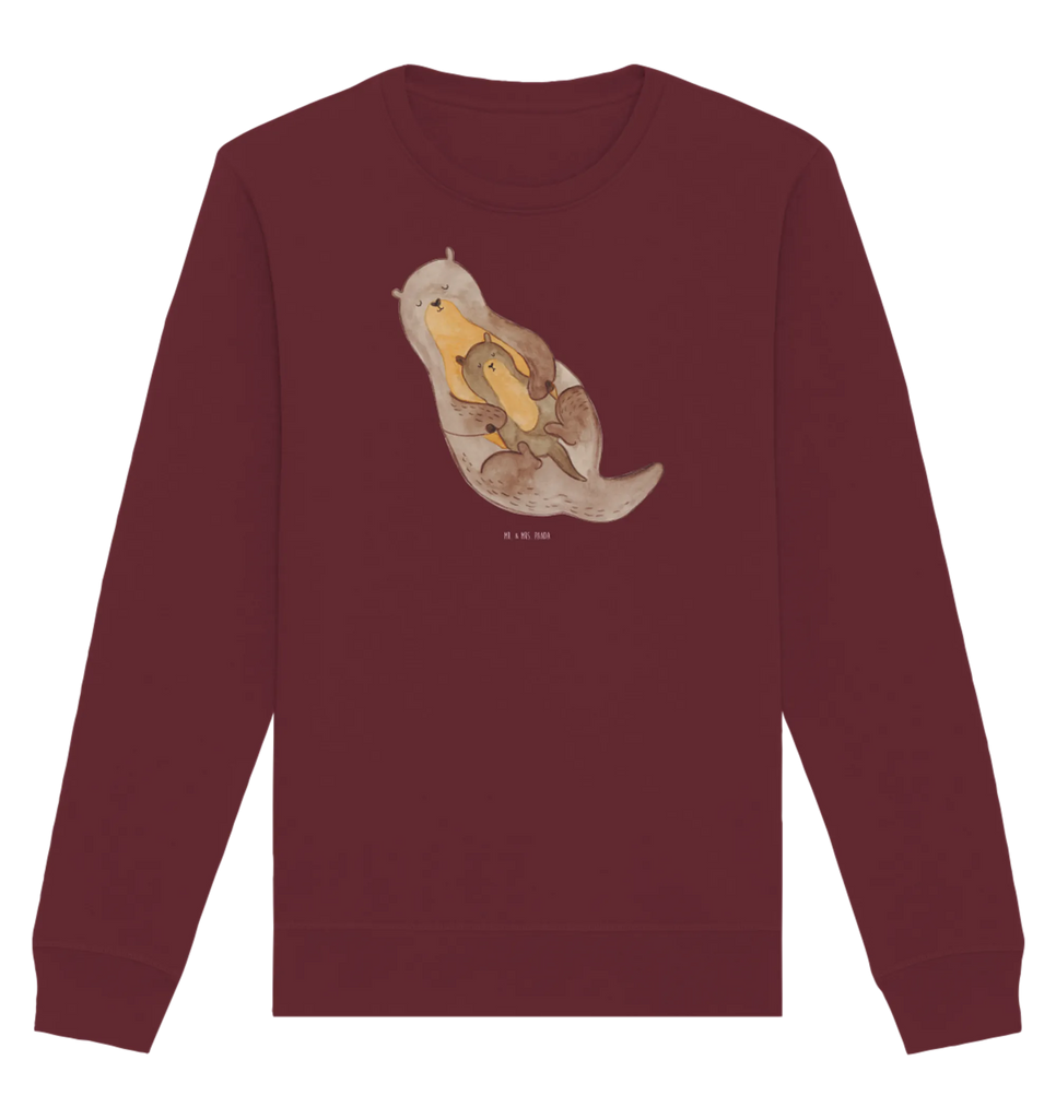 Organic Pullover Otter Kind Pullover, Pullover Männer, Pullover Frauen, Sweatshirt, Sweatshirt Männer, Sweatshirt Frauen, Unisex, Otter, Fischotter, Seeotter, Otter Seeotter See Otter