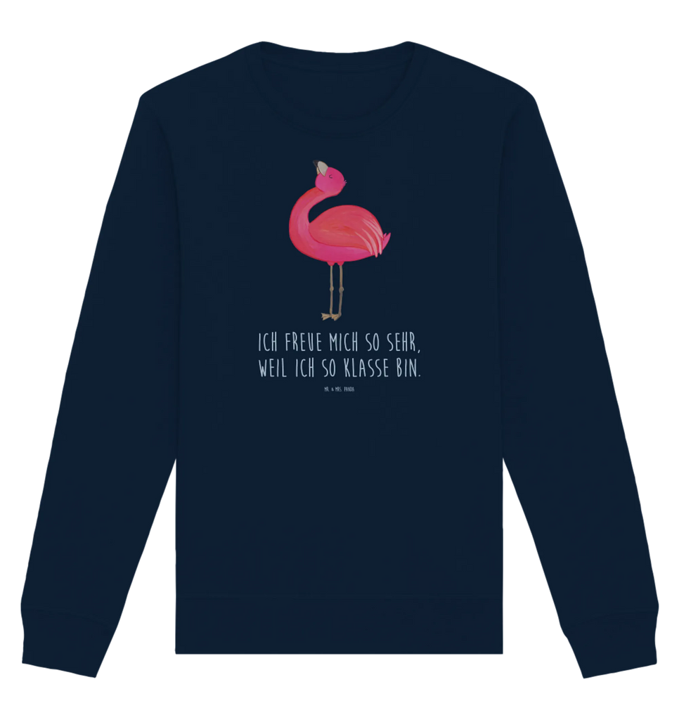 Organic Pullover Flamingo Stolz Pullover, Pullover Männer, Pullover Frauen, Sweatshirt, Sweatshirt Männer, Sweatshirt Frauen, Unisex, Flamingo, stolz, Freude, Selbstliebe, Selbstakzeptanz, Freundin, beste Freundin, Tochter, Mama, Schwester