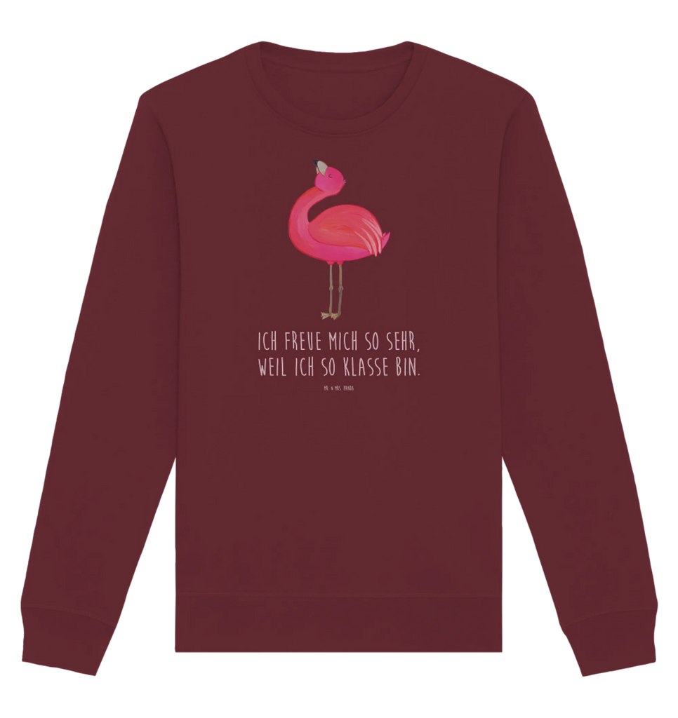 Organic Pullover Flamingo Stolz Pullover, Pullover Männer, Pullover Frauen, Sweatshirt, Sweatshirt Männer, Sweatshirt Frauen, Unisex, Flamingo, stolz, Freude, Selbstliebe, Selbstakzeptanz, Freundin, beste Freundin, Tochter, Mama, Schwester