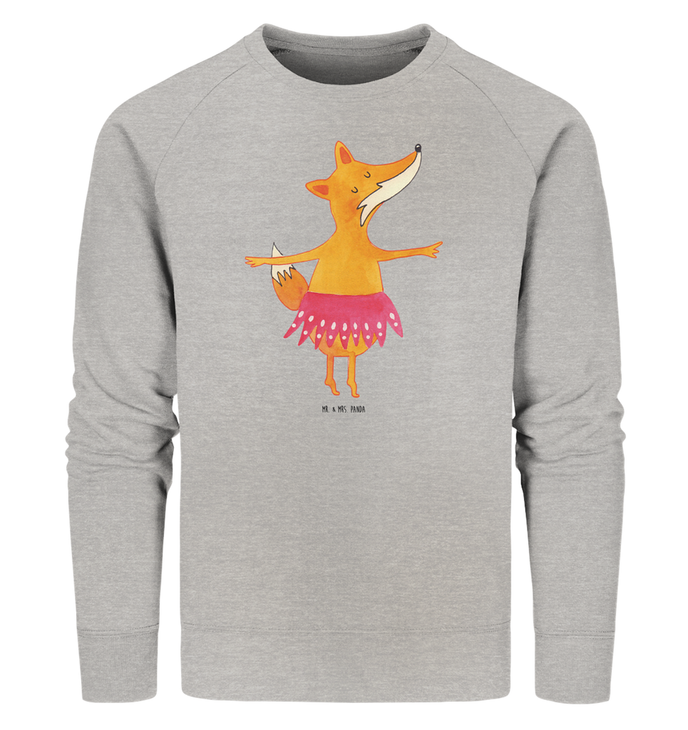 Organic Pullover Fuchs Ballerina Pullover, Pullover Männer, Pullover Frauen, Sweatshirt, Sweatshirt Männer, Sweatshirt Frauen, Unisex, Fuchs, Fuchs Spruch, Füchse, Füchsin, Ballerina, Ballett, Tänzerin, Tanzen, Party, Einladung, Geburtstag