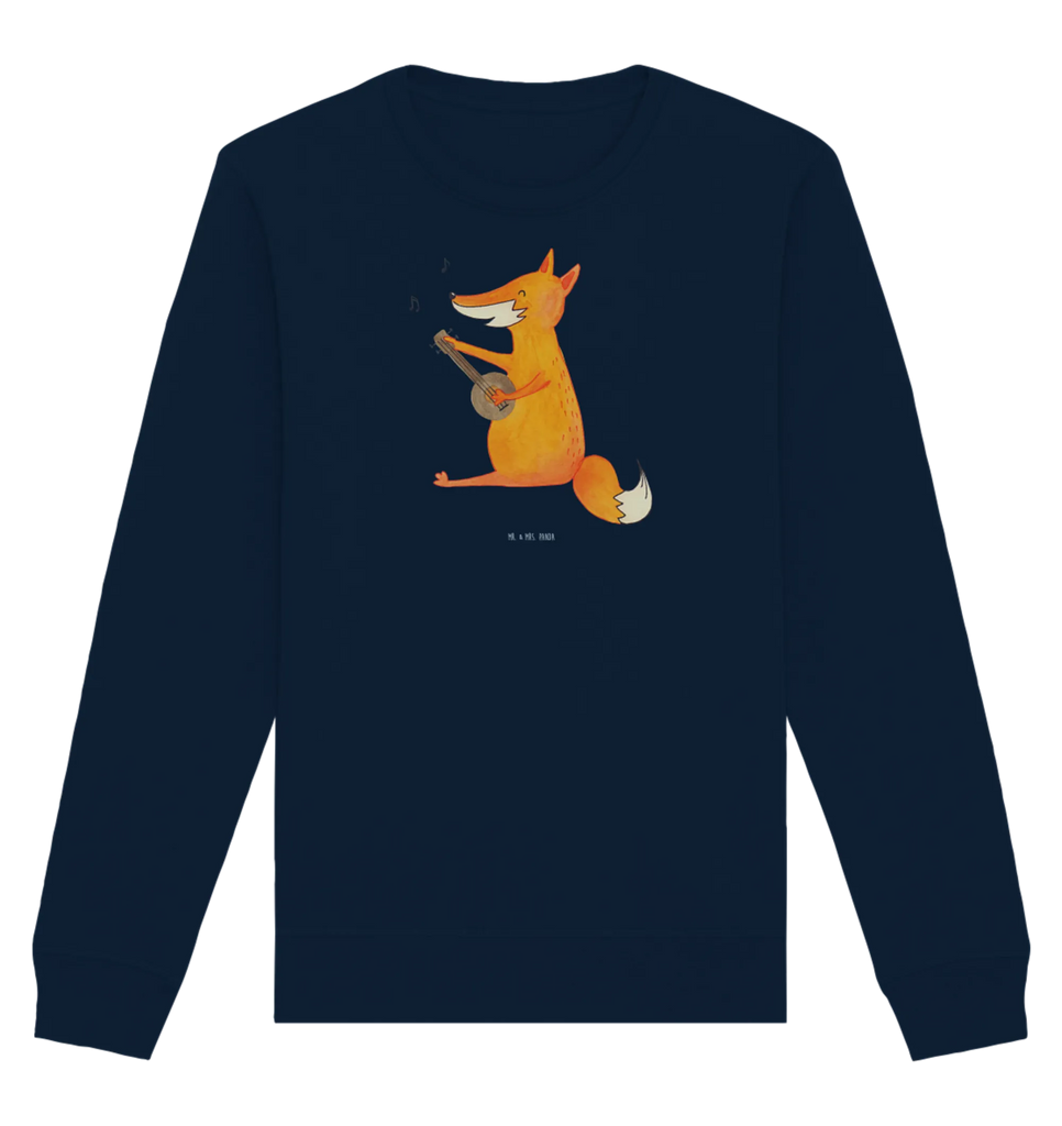 Organic Pullover Fuchs Gitarre Pullover, Pullover Männer, Pullover Frauen, Sweatshirt, Sweatshirt Männer, Sweatshirt Frauen, Unisex, Fuchs, Füchse, Geschenk Musiker, Musik Spruch, Musikerin, Sänger, Sängerin, Gitarre