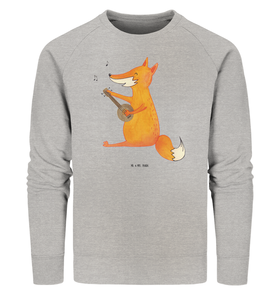 Organic Pullover Fuchs Gitarre Pullover, Pullover Männer, Pullover Frauen, Sweatshirt, Sweatshirt Männer, Sweatshirt Frauen, Unisex, Fuchs, Füchse, Geschenk Musiker, Musik Spruch, Musikerin, Sänger, Sängerin, Gitarre