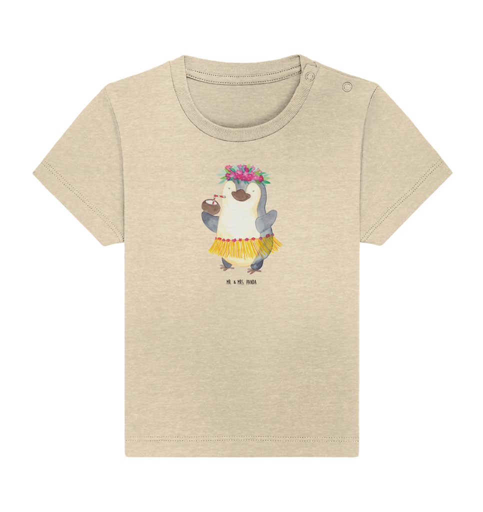 Organic Baby Shirt Pinguin Kokosnuss Baby T-Shirt, Jungen Baby T-Shirt, Mädchen Baby T-Shirt, Shirt, Pinguin, Aloha, Hawaii, Urlaub, Kokosnuss, Pinguine