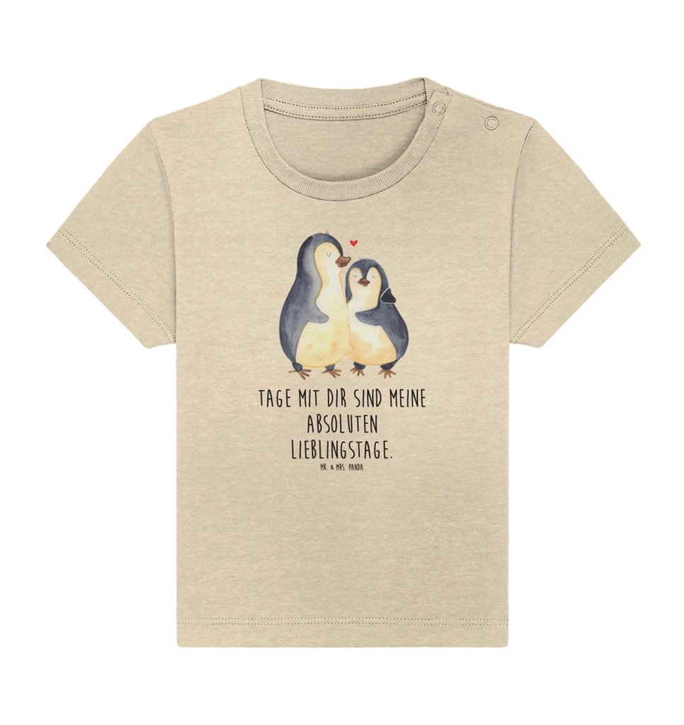 Organic Baby Shirt Pinguin umarmen Baby T-Shirt, Jungen Baby T-Shirt, Mädchen Baby T-Shirt, Shirt, Pinguin, Liebe, Liebespaar, Liebesbeweis, Liebesgeschenk, Verlobung, Jahrestag, Hochzeitstag, Hochzeit, Hochzeitsgeschenk