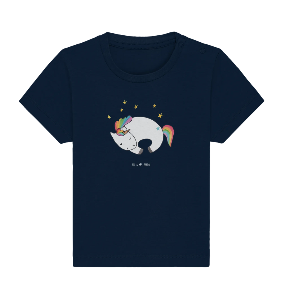 Organic Baby Shirt Einhorn Nacht Baby T-Shirt, Jungen Baby T-Shirt, Mädchen Baby T-Shirt, Shirt, Einhorn, Einhörner, Einhorn Deko, Pegasus, Unicorn, Träume, Traum, unicorn, Realität, Menschen, Geschenk, Ruhe, Freundin